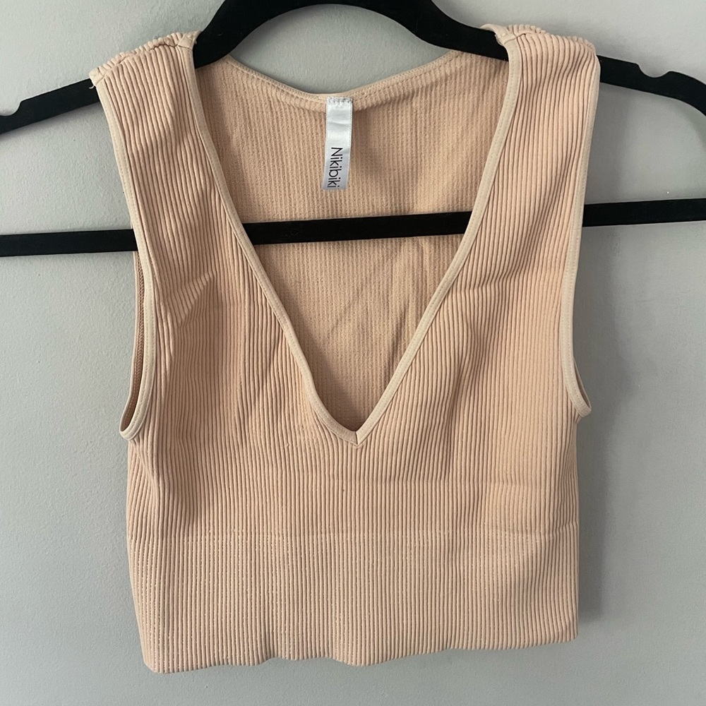 Nikibiki orange tank top